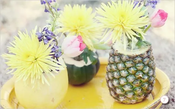 Centros de mesa tropicales - Foro Organizar una boda - bodas.com.mx