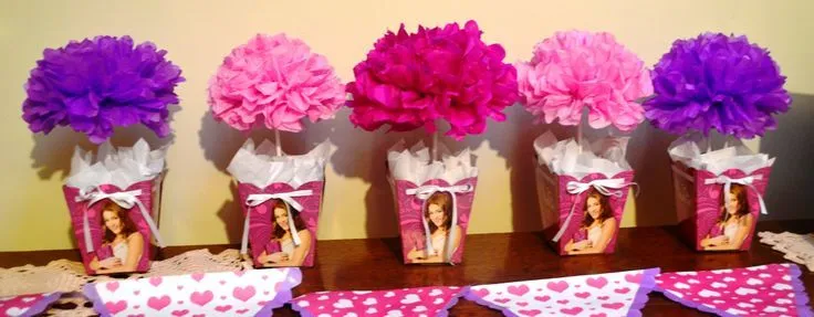 Centros de mesa Violetta | Meine Geburtstag und Feiern | Pinterest ... Centros de mesa Violetta | Meine Geburtstag und Feiern | Pinterest ...