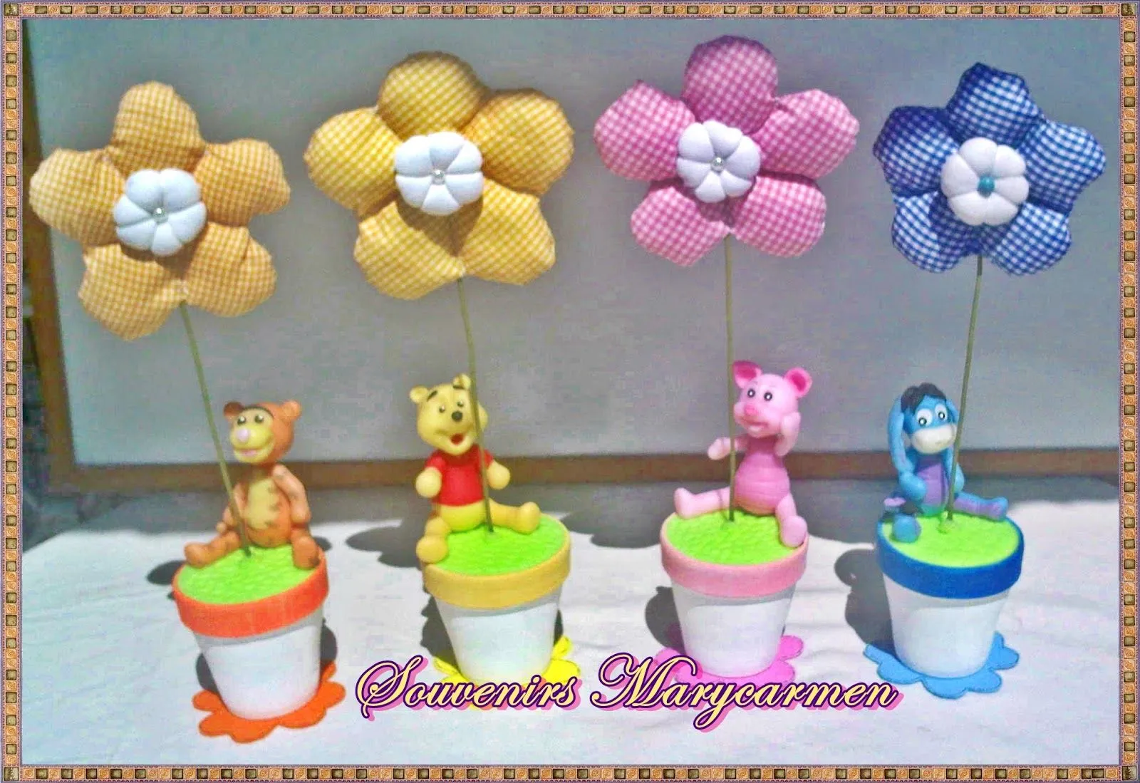 Centros de mesa Winnie Pooh bebé - Imagui