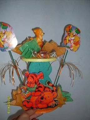 centro de mesa winniw de pooh