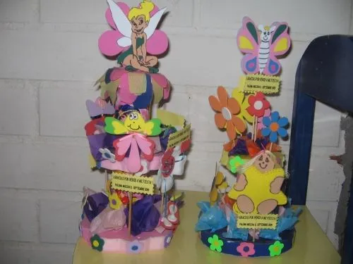 Arreglos para mesa de cumpleaños de niña - Imagui