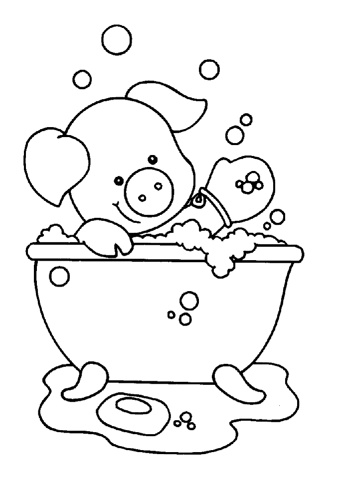 CARICATURAS DE NIÑO BAÑANDOSE - Imagui