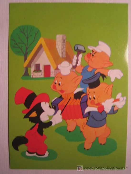 Caricaturas de los Tres Cerditos - Imagui