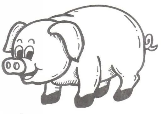 Dibujo de un marrano para colorear - Imagui Dibujo de un marrano para colorear - Imagui