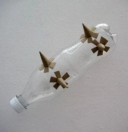 Cerdo con materiales reciclados - Decoracion - EstiloPeques