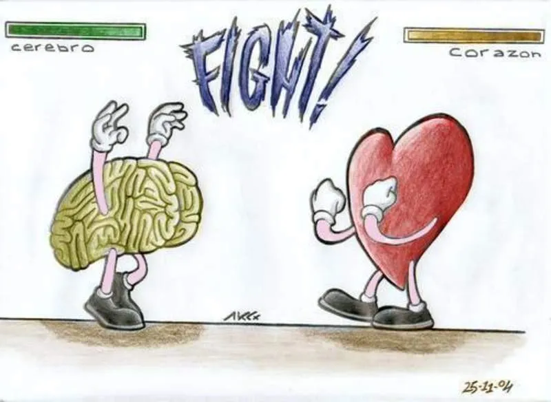 Cerebro vs. Corazon!!!! | la vida!!