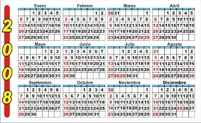 Ceremonial y protocolo: Calendario