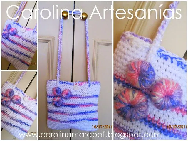 CERRADO) carolina artescrap: 210.- Bolsos tejidos a Crochet + ... CERRADO) carolina artescrap: 210.- Bolsos tejidos a Crochet + ...