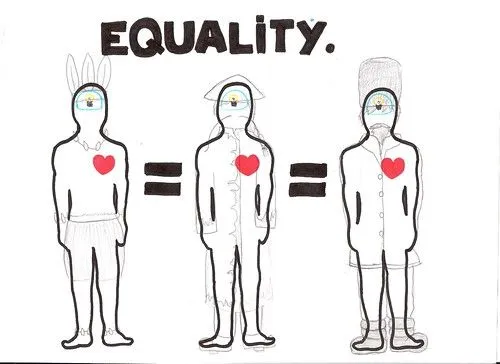 Dibujos de igualdad - Imagui