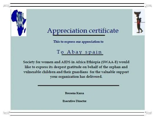 Donación de chandals a SWAA-E | Blog de la Asociación Abay
