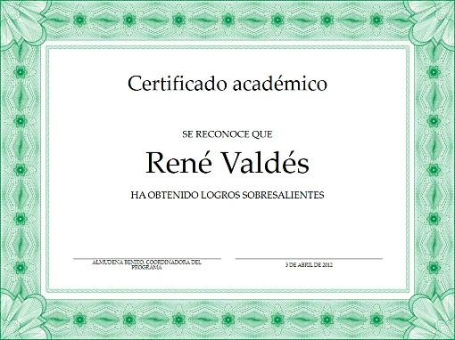 Certificado de empleado del mes (diseño de cadena gris ... Certificado de empleado del mes (diseño de cadena gris ...