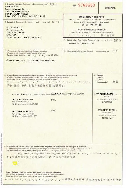 CERTIFICADO ORIGEN - Recursos | Internacional | EmprenemJunts