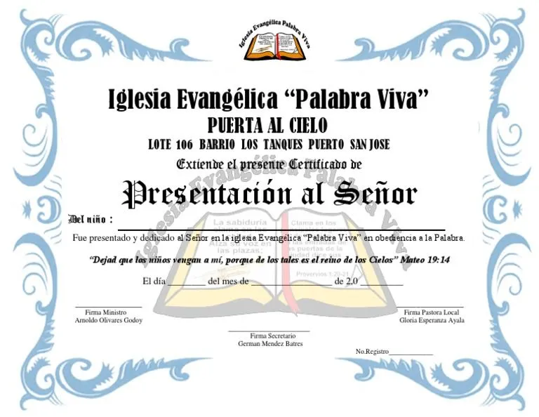 Certificado de Presentacion Dedicacion | PDF
