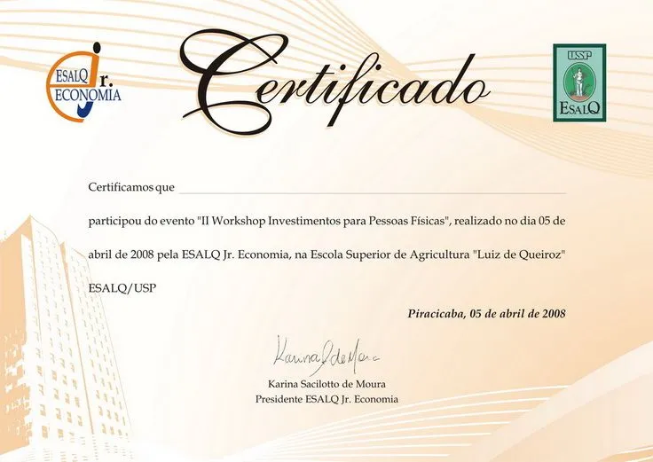 Certificado modelos - Imagui