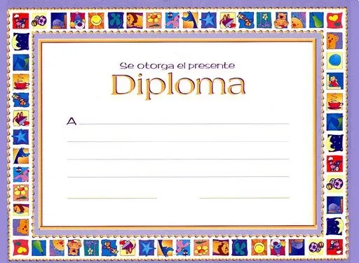 PARA NIÑOS E INFANTIL: DIPLOMAS PARA IMPRIMIR GRATIS PARA NIÑOS ...