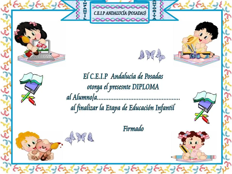 Diplomas infantiles divertidos para imprimir - Mil Recursos Diplomas infantiles divertidos para imprimir - Mil Recursos