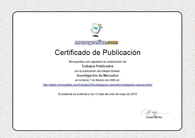 Certificados de Publicación Online! - Nueva funcionalidad en los ... Certificados de Publicación Online! - Nueva funcionalidad en los ...