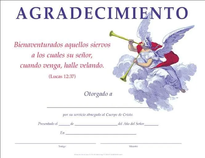 certificados de reconocimiento cristianos | certificado de ...