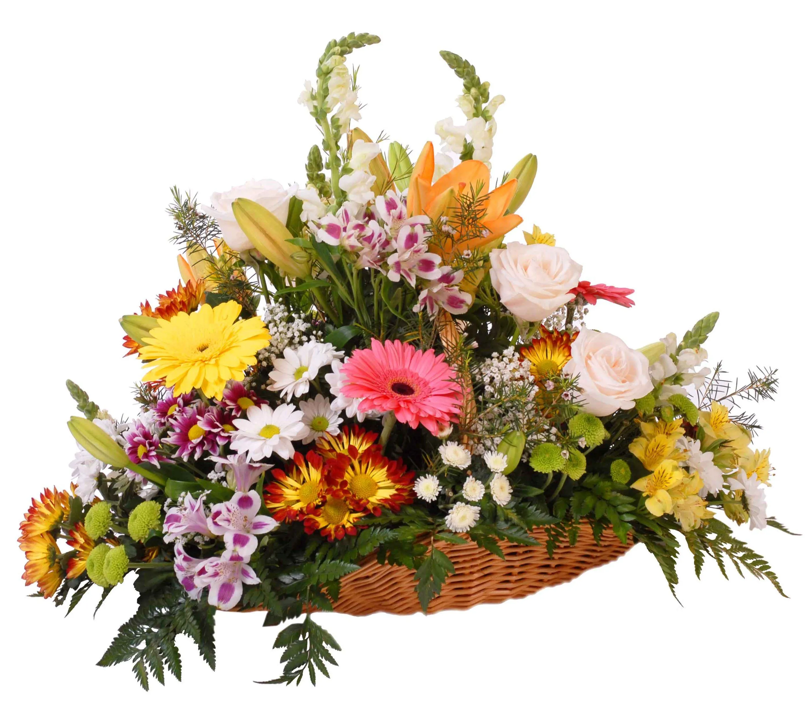 Cesta de Flores de luxe