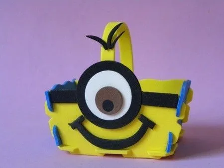 Cesta Retangular Centro de Mesa Meu Malvado Favorito Minions www ... Cesta Retangular Centro de Mesa Meu Malvado Favorito Minions www ...