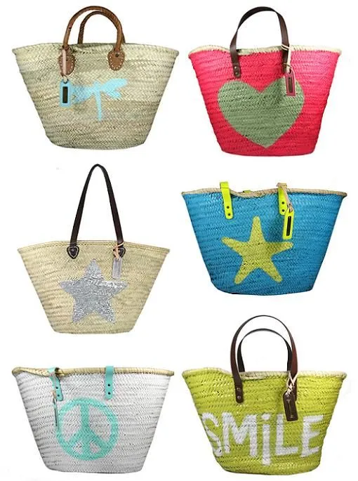 Cestas y bolsos de playa para el verano 2014 a precios low cost ...