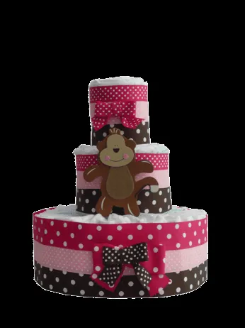 Tartas de pañales, un original regalo para recién nacidos