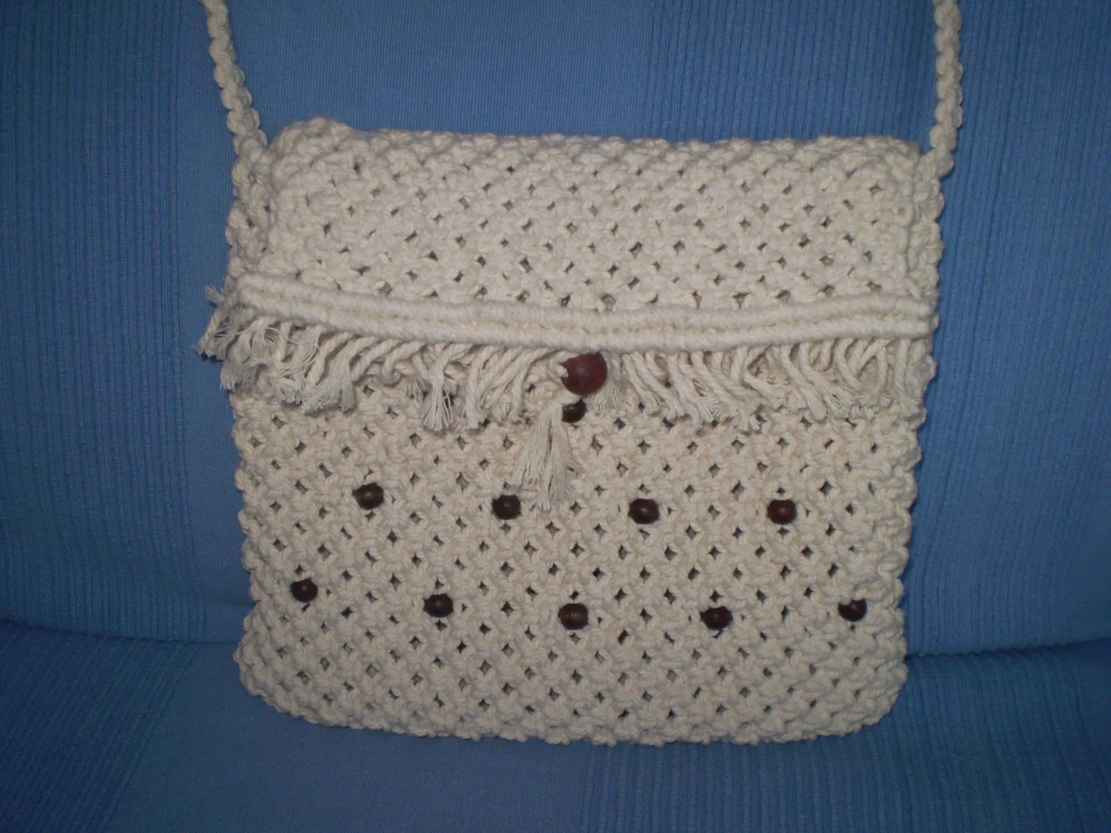 cestería y macrame Alicia: bolsos macramé