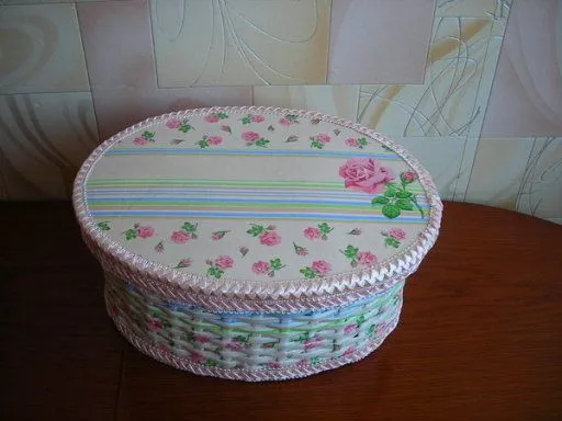 Cestería en papel de periódico (cestería china) (pág. 11 ...