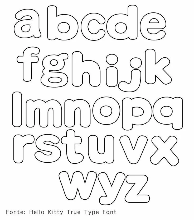 Mi cestita del parque: Letras de fieltro 3 (descargable) Mi cestita del parque: Letras de fieltro 3 (descargable)