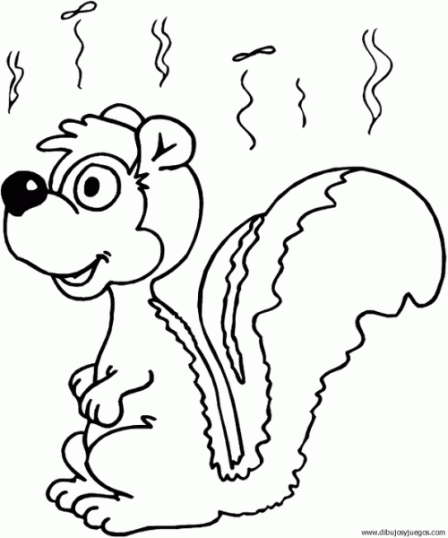 La Chachipedia: Dibujos de Mofetas para colorear o para imprimir a ... La Chachipedia: Dibujos de Mofetas para colorear o para imprimir a ...