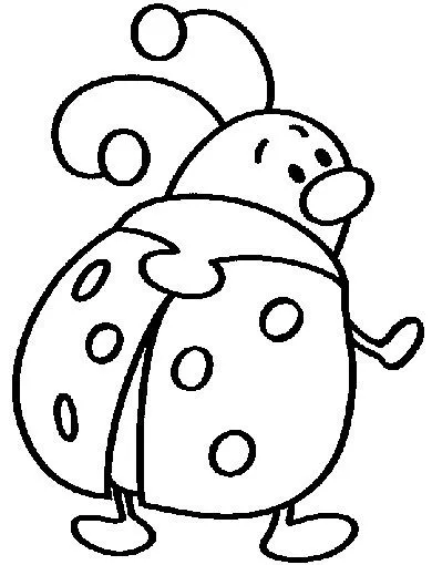 DIBUJOS DE MARIQUITAS PARA IMPRIMIR