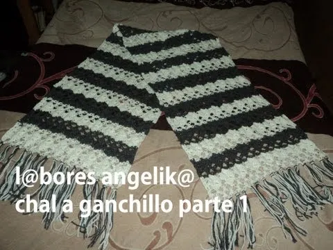 CHAL TEJIDO A GANCHILLO. PUNTADA: ROMBOS SOBRE ESPUMA DE MAR ... CHAL TEJIDO A GANCHILLO. PUNTADA: ROMBOS SOBRE ESPUMA DE MAR ...