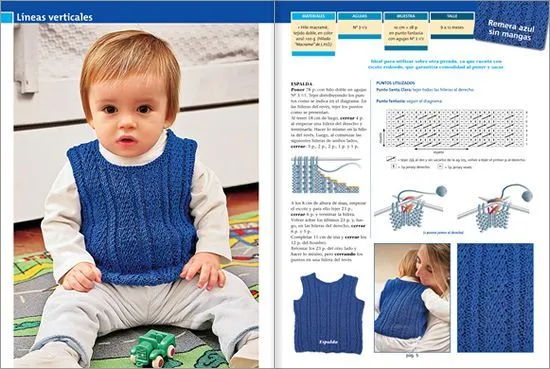 Chaleco de bebé tejido a dos agujas - Imagui | chalecos niños ... Chaleco de bebé tejido a dos agujas - Imagui | chalecos niños ...