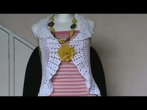 Chaleco bolero crochet PlayList