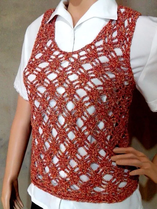 chaleco calado a crochet | textil | Pinterest | Chalecos De Croché ... chaleco calado a crochet | textil | Pinterest | Chalecos De Croché ...