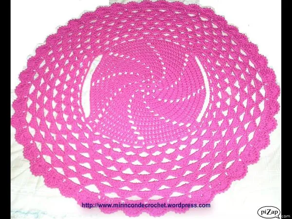 Chaleco circular “Abrazo de rosas” | Mi Rincon de Crochet Chaleco circular “Abrazo de rosas” | Mi Rincon de Crochet