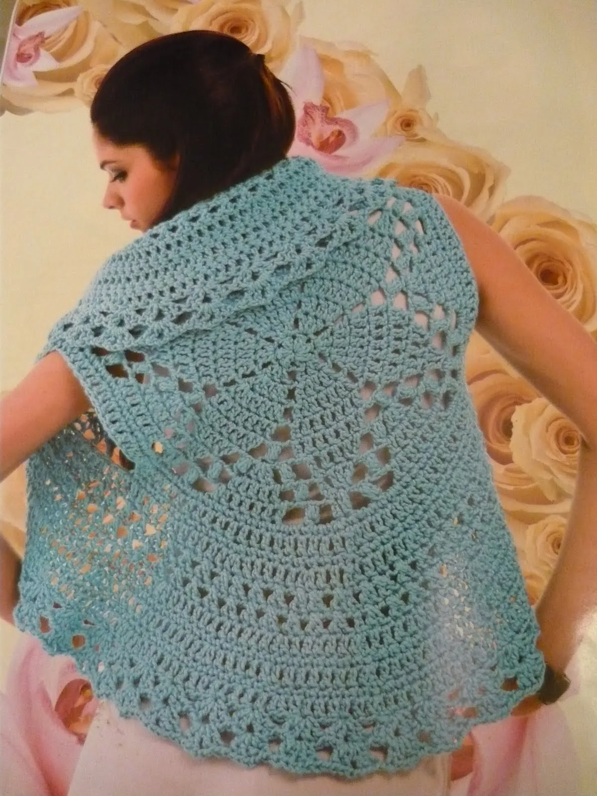 Otro chaleco circular… | Mi Rincon de Crochet