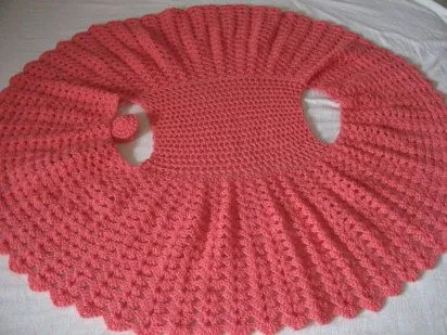 Como hacer un chaleco a crochet para niña facil - Imagui