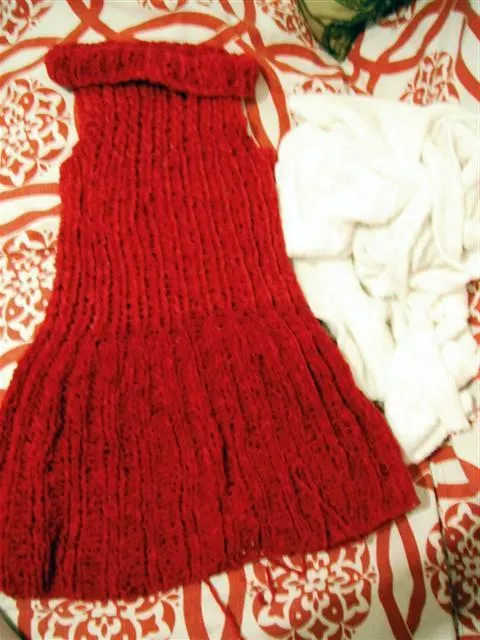 Chaleco para niña: ropa navideña tejida ... Chaleco para niña: ropa navideña tejida ...