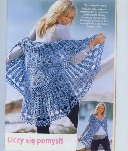 Chalecos circulares | Mi Rincon de Crochet | Página 7 Chalecos circulares | Mi Rincon de Crochet | Página 7