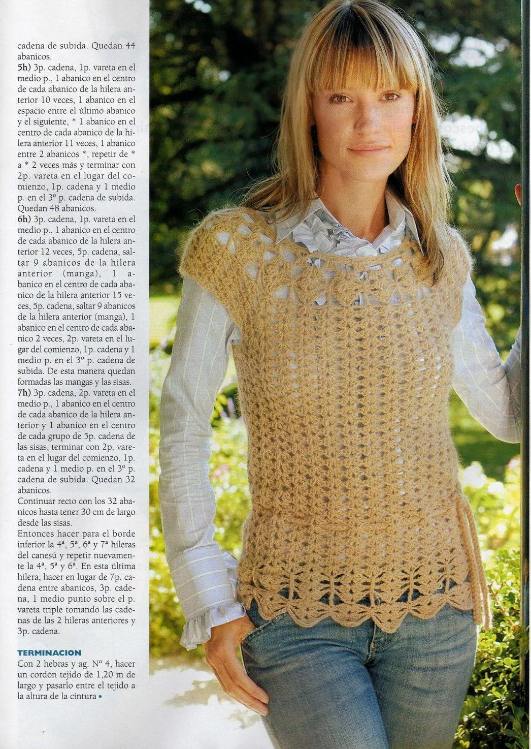 Pull con canesu | Mi Rincon de Crochet
