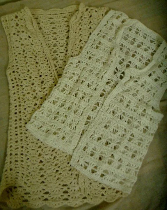 Chaleco tejido crochet - Imagui