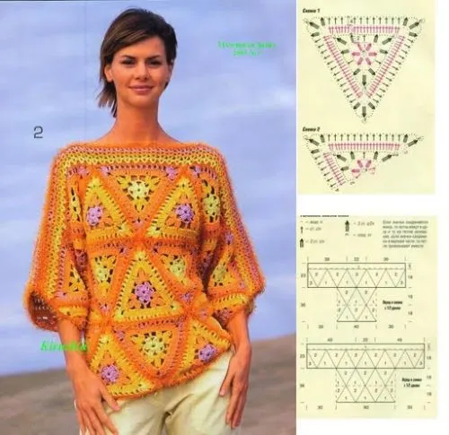 Chalecos tejidos a crochet con esquemas gratis - Imagui Chalecos tejidos a crochet con esquemas gratis - Imagui