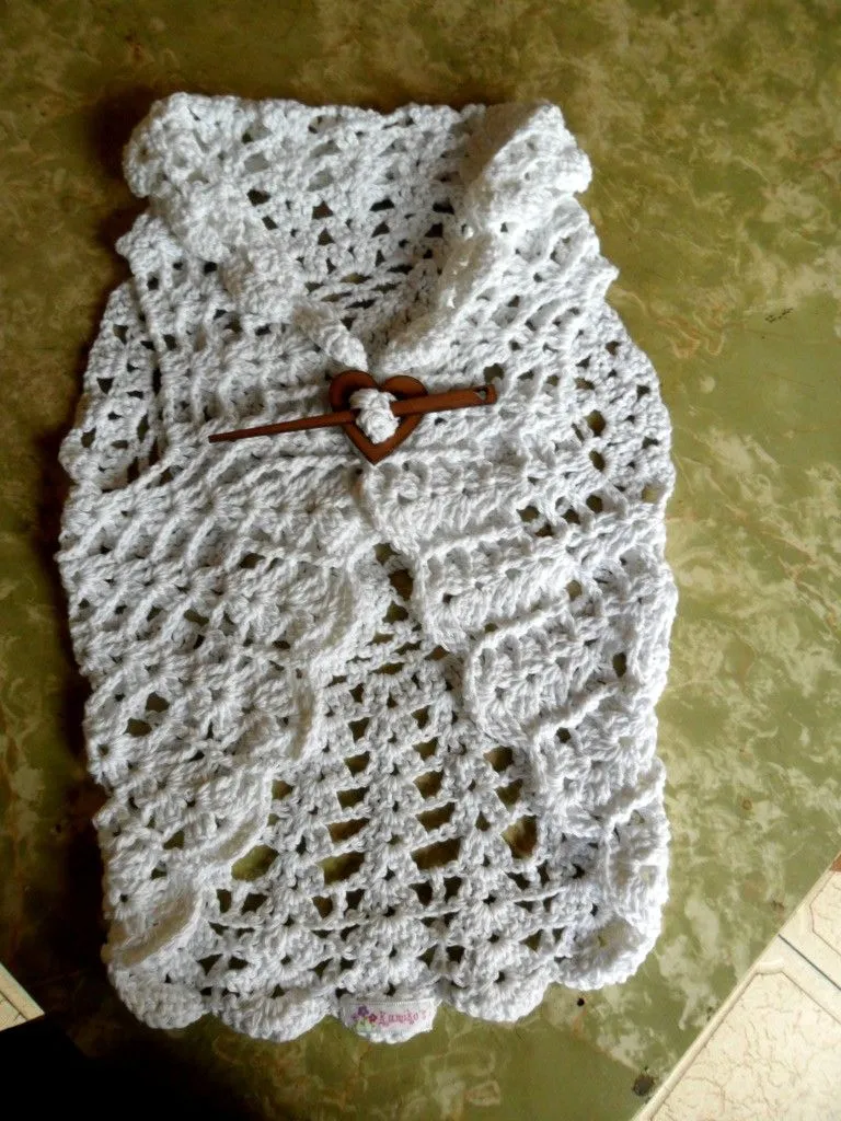 Creaciones Kumiko`s: Chaleco circular para niñas