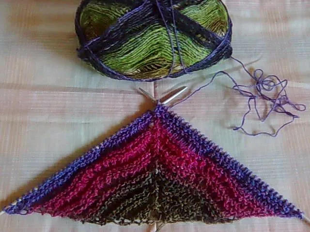 4 de 8 (Chales/Shawls) | Buscando Comienzos 4 de 8 (Chales/Shawls) | Buscando Comienzos