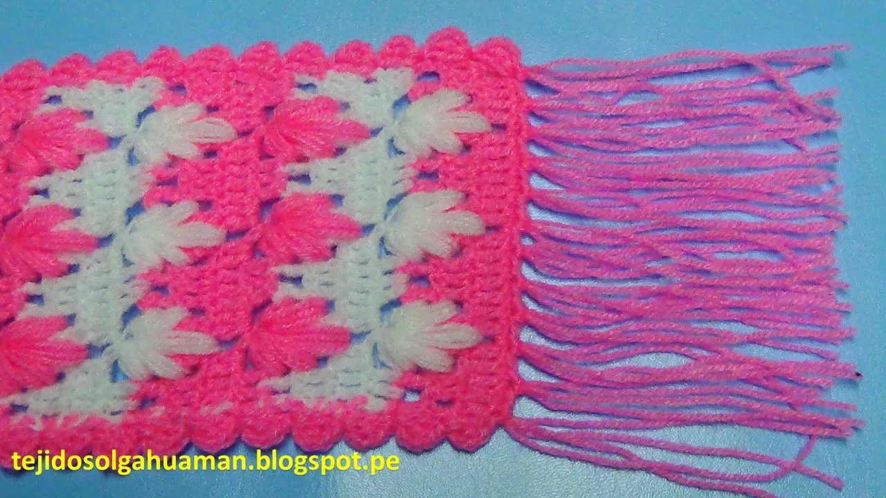 chalina o bufanda para niña tejido a crochet en punto arbolitos, lo encuentras en video tutorial en mi canal de youtube:TEJIDOS OLGA HUAMAN chalina o bufanda para niña tejido a crochet en punto arbolitos, lo encuentras en video tutorial en mi canal de youtube:TEJIDOS OLGA HUAMAN