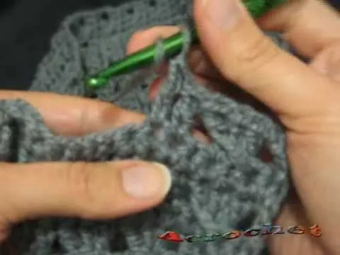 Chalina con puntos oblicuos - YouTube