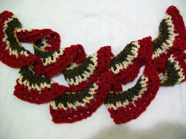 chalinas bufandas tejidas en crochet, los mejores modelos ... chalinas bufandas tejidas en crochet, los mejores modelos ...