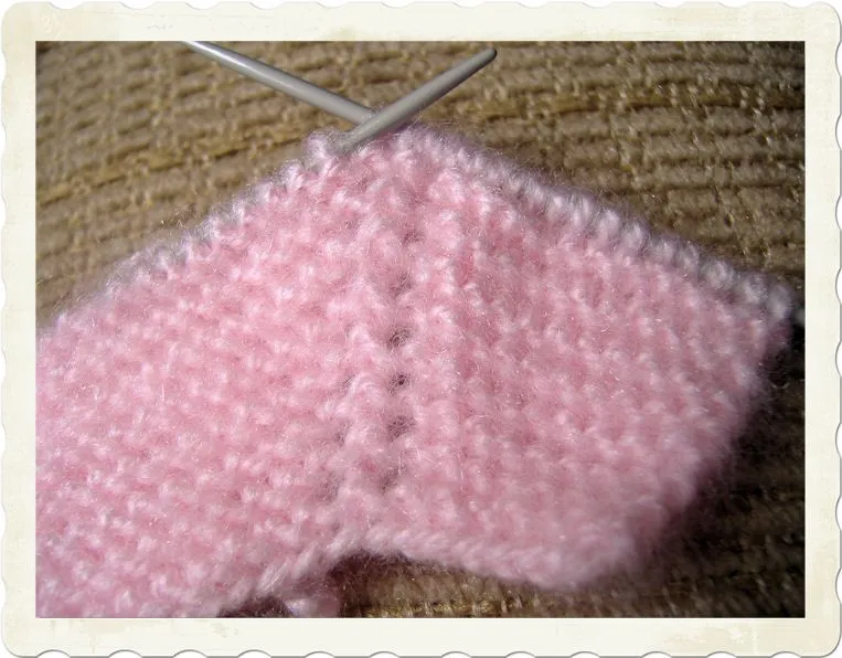 Patrones de chambrita a dos agujas - Imagui