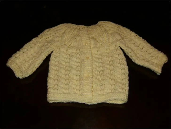 Como hacer una chambrita para bebé tejida con agujas - Imagui Como hacer una chambrita para bebé tejida con agujas - Imagui